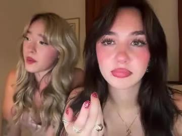 isabellelayla — Cum play with us  Take tops off/Pushboobs close to cam [1000 tokens left] #new #young #18 #college #collab