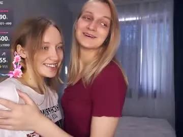 tobicovitt — GOAL: Start kissing [9 tokens remaining] Hello! We are Mary and Lilly! Let's shine with us! #new #couple #18 #shy #blonde