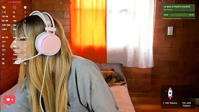 StripChat Annycolin_ is Freechat Annycolin_ — Nipple claps + ahegao