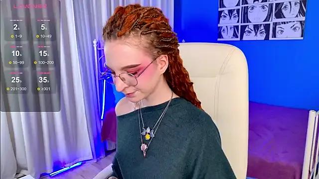 StripChat VioletShine is Private VioletShine — doggy pose on the bed